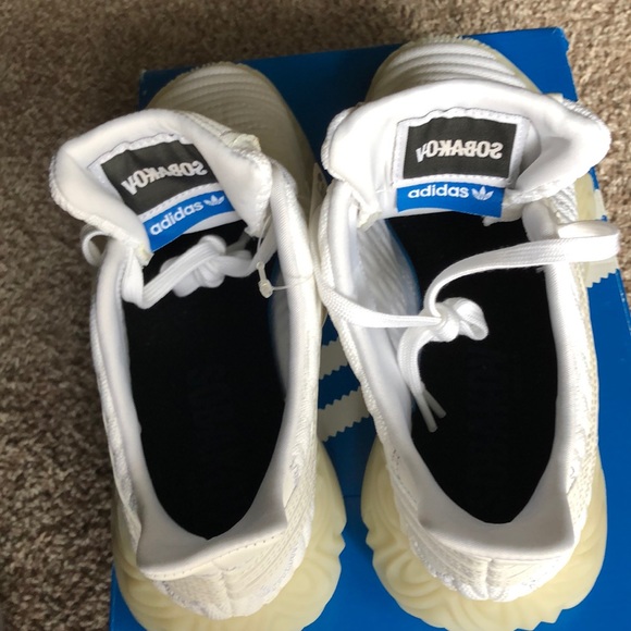 Adidas Sobakov White Shoes - Picture 7 of 8